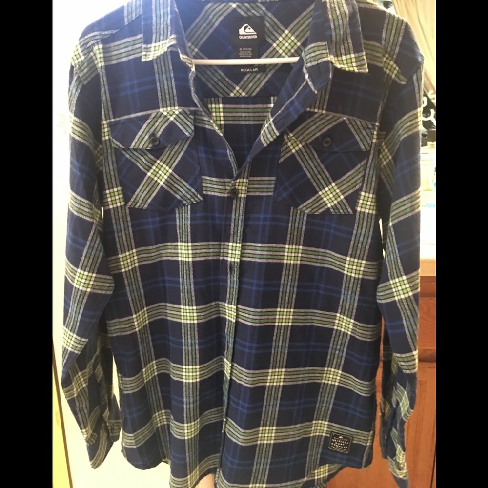 Boys Quiksilver Flannel